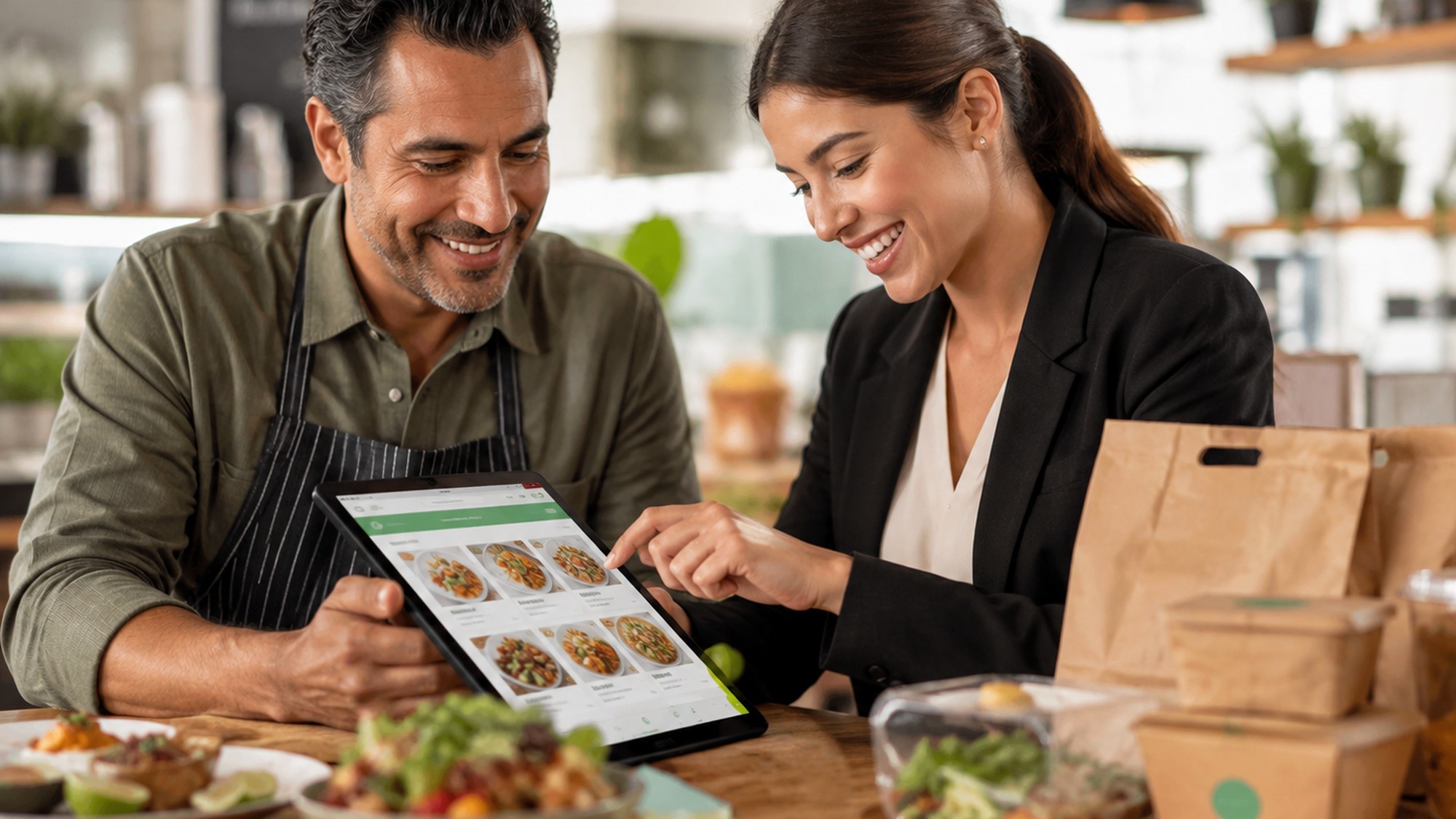 Collection of modern food businesses