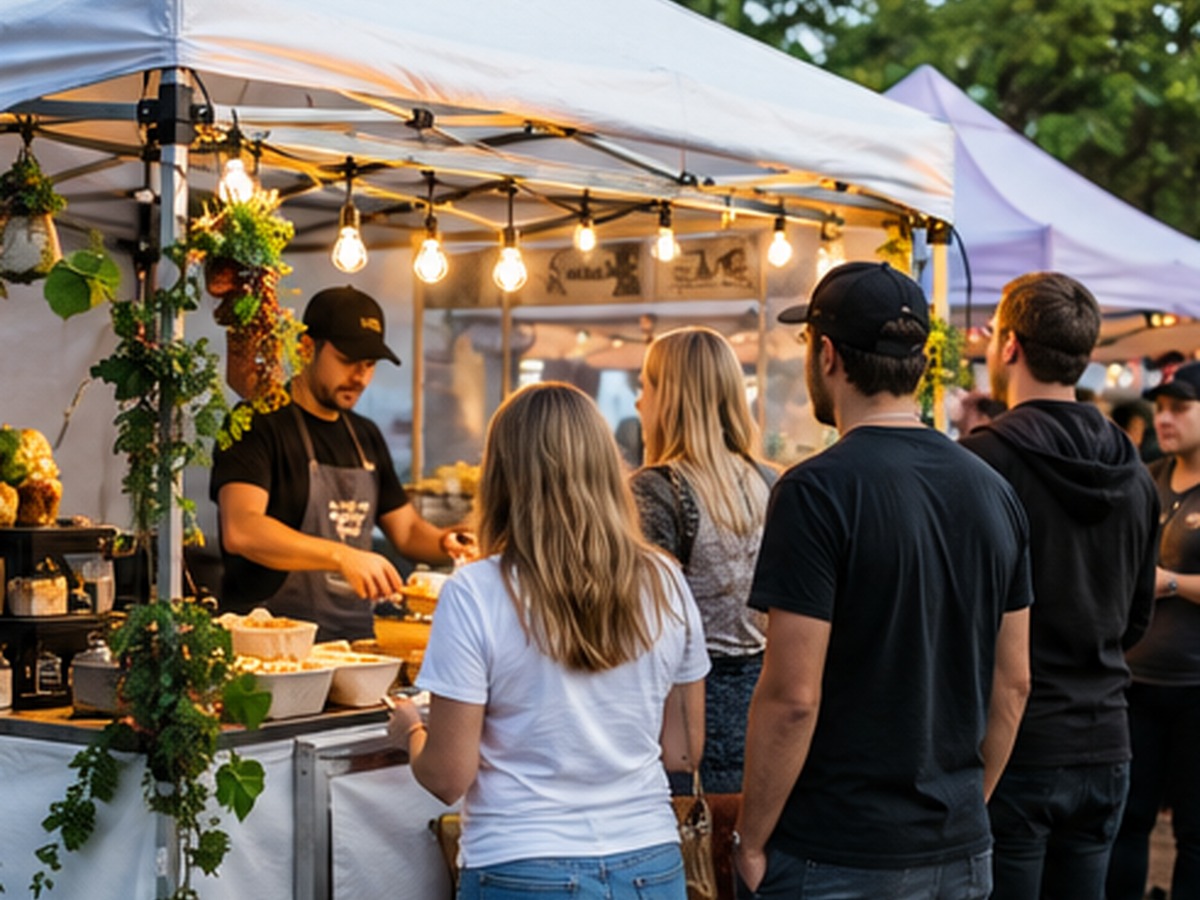 Pop-up food event
