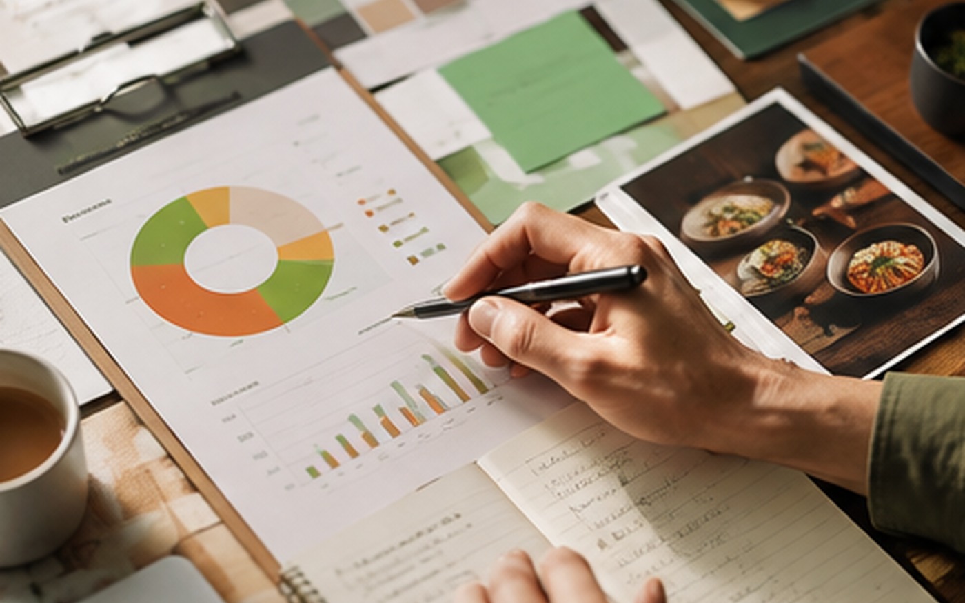 Food business marketing strategy